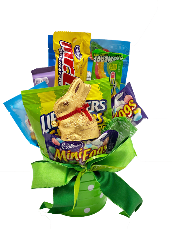 Healifty Candy Pants Bag Easter tote bag Easter Candy Pouch easter gift bag  bunny easter bucket Easter Gift Basket rompers Easter biscuit bag candy