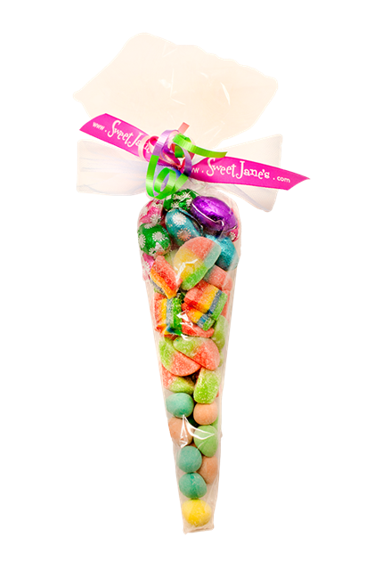 Easter Candy Cone Favours Sweet Janes T And Confectionary